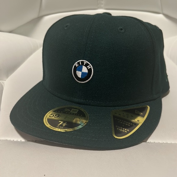 Kith & new era for BMW roundel fitted wool cap NWT green size 7 3/8 - Picture 9 of 16